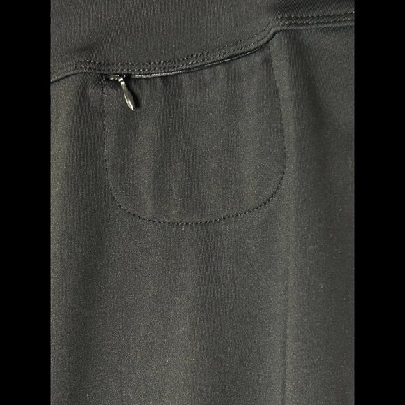 C9 BY CHAMPION Lightweight Capri Black Leggings Cute Decorative Trim size XS - Picture 4 of 5